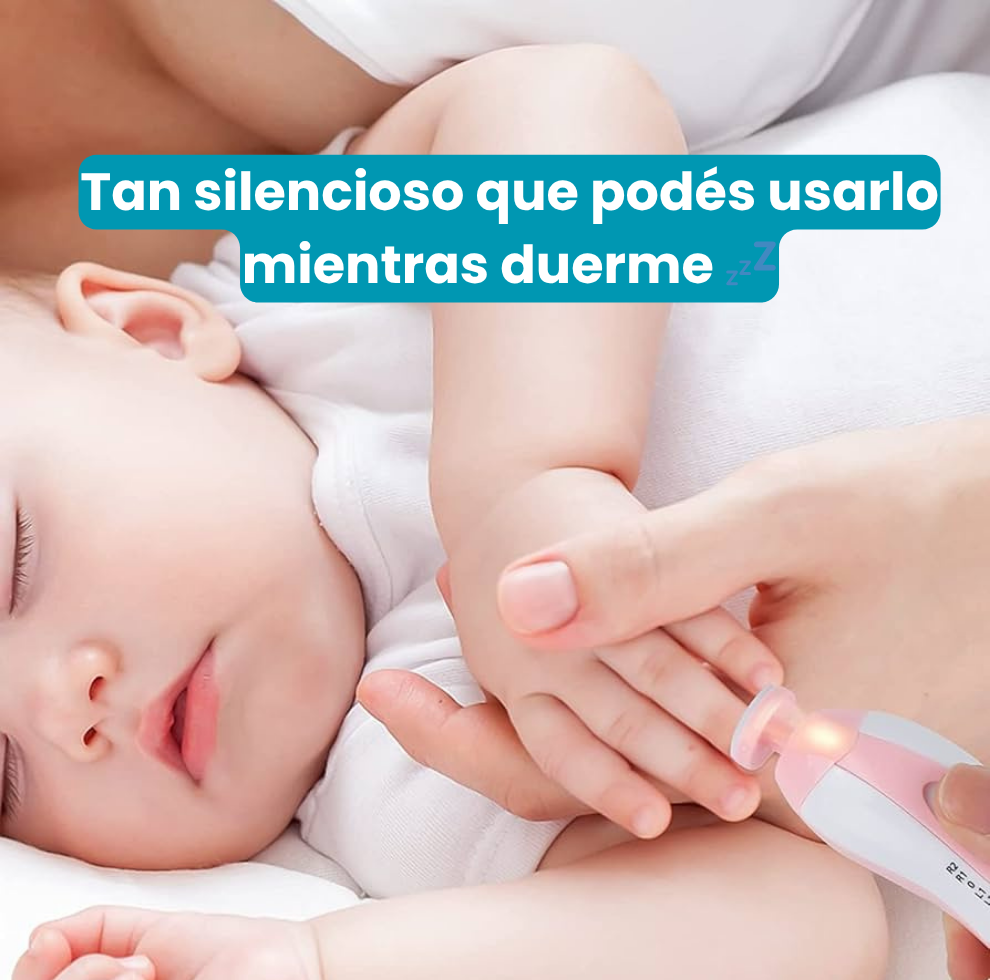 LimiBaby – Lima Eléctrica para Bebés y Adultos | Incluye 6 Cabezales Suaves y Seguros