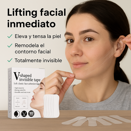 Cinta de Lifting Facial (100 cintas) – Rejuvenecé sin esfuerzo