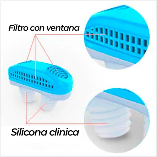 Dispositivo Nasal Antirronquidos