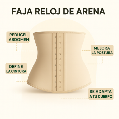 Faja Reloj de Arena – Moldea y Define tu Cintura