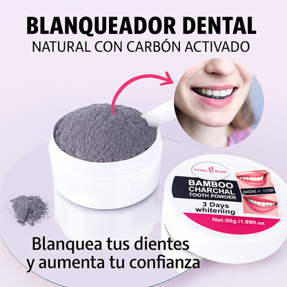 Blanqueador Dental Natural con Carbón Activado