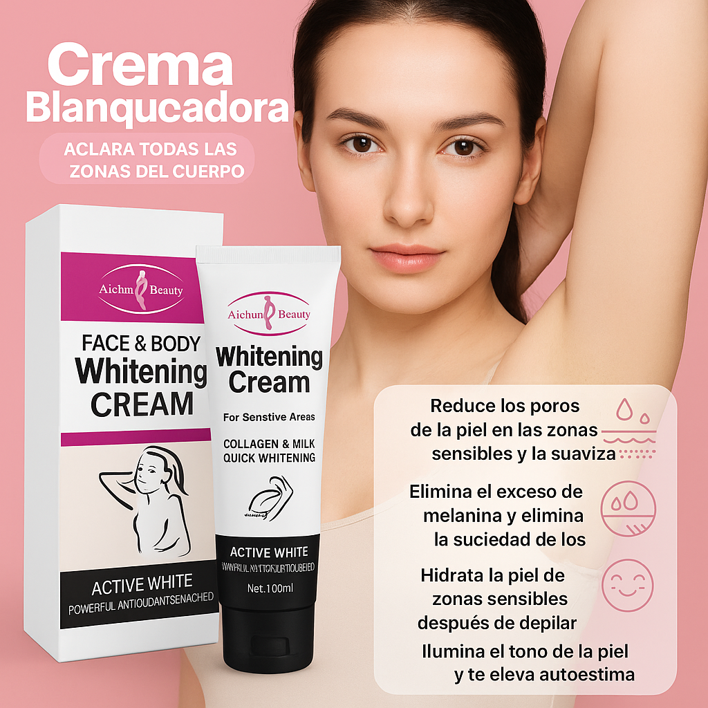 Whitening Cream® | Aclara, Hidrata y Unifica tu Piel