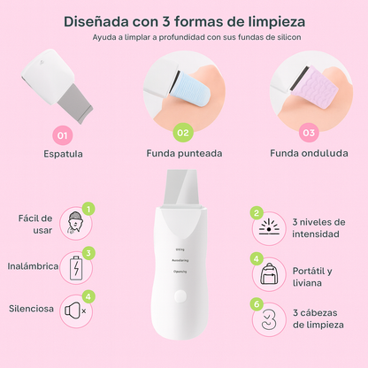 SkinLift™ – Limpieza Facial Profunda con Tecnología Ultrasónica