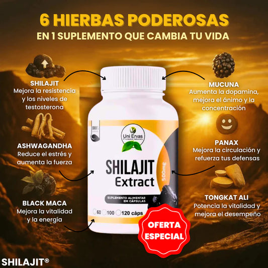 Hercules Shilajit® ORIGINAL - 60 Cápsulas