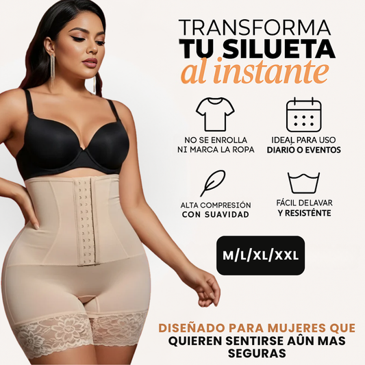 Faja Reductora Levanta Cola de Alta Compresión