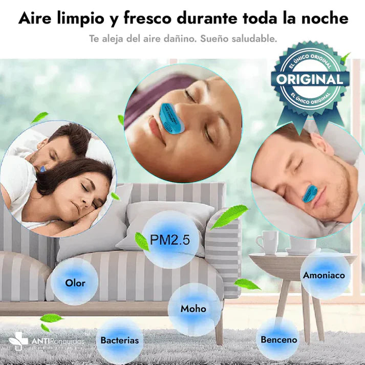 Dispositivo Nasal Antirronquidos