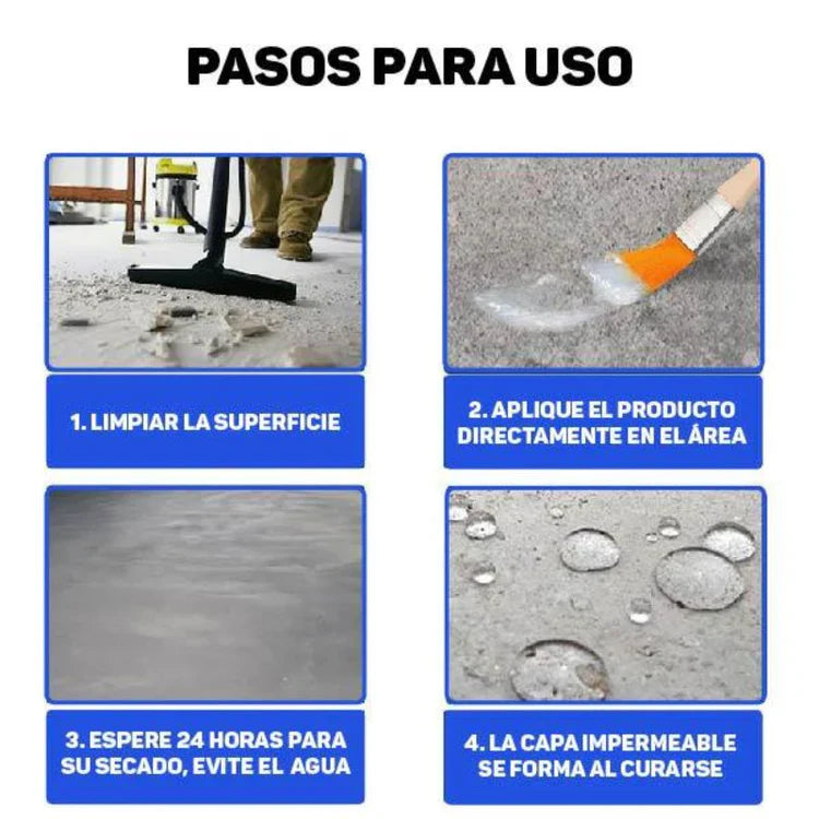 1L Impermeabilizante Transparente + ENVÍO GRATIS! 🔥