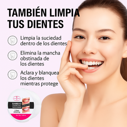 Blanqueador Dental Natural con Carbón Activado
